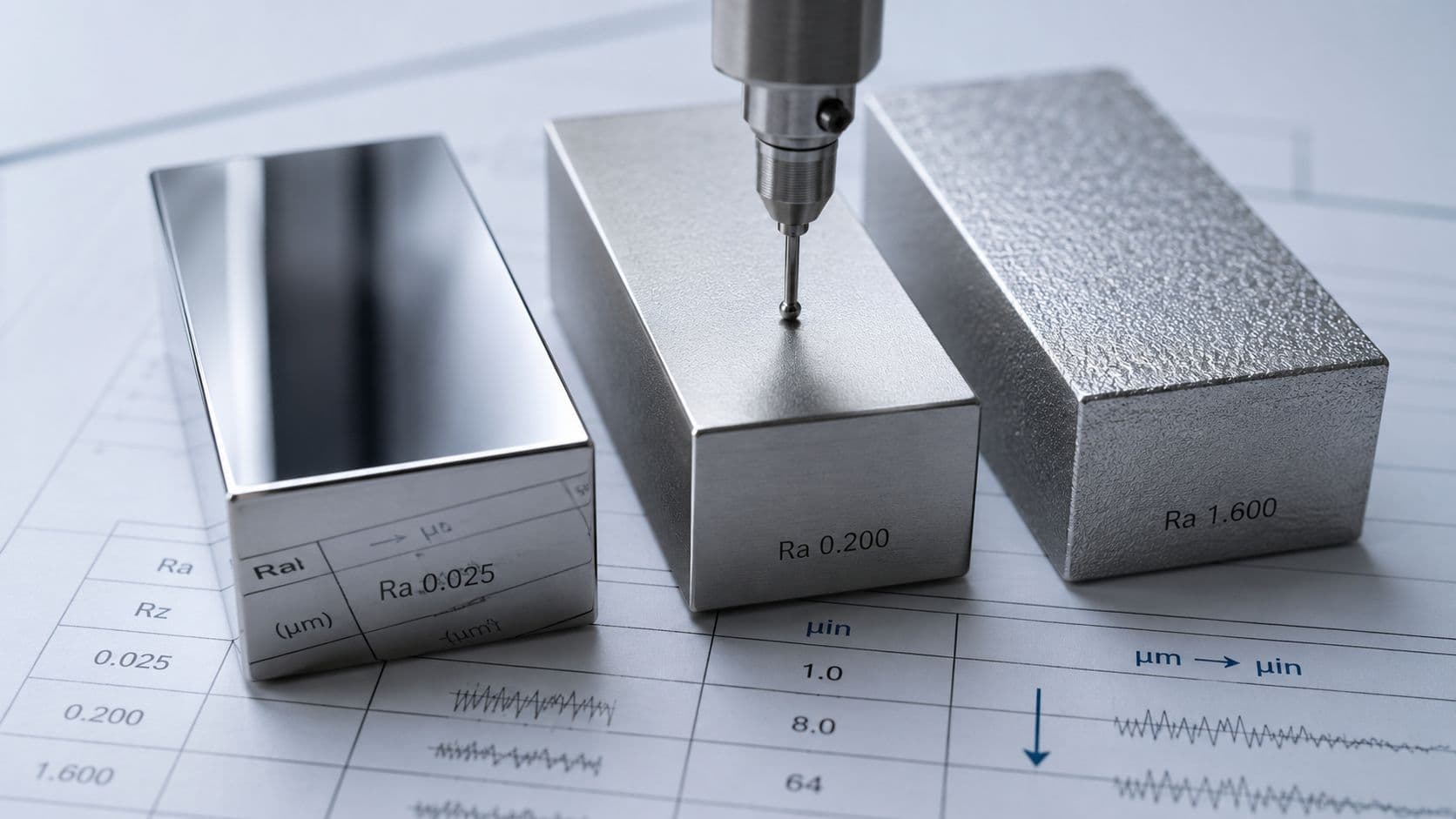 Surface Roughness Chart Guide for Engineers