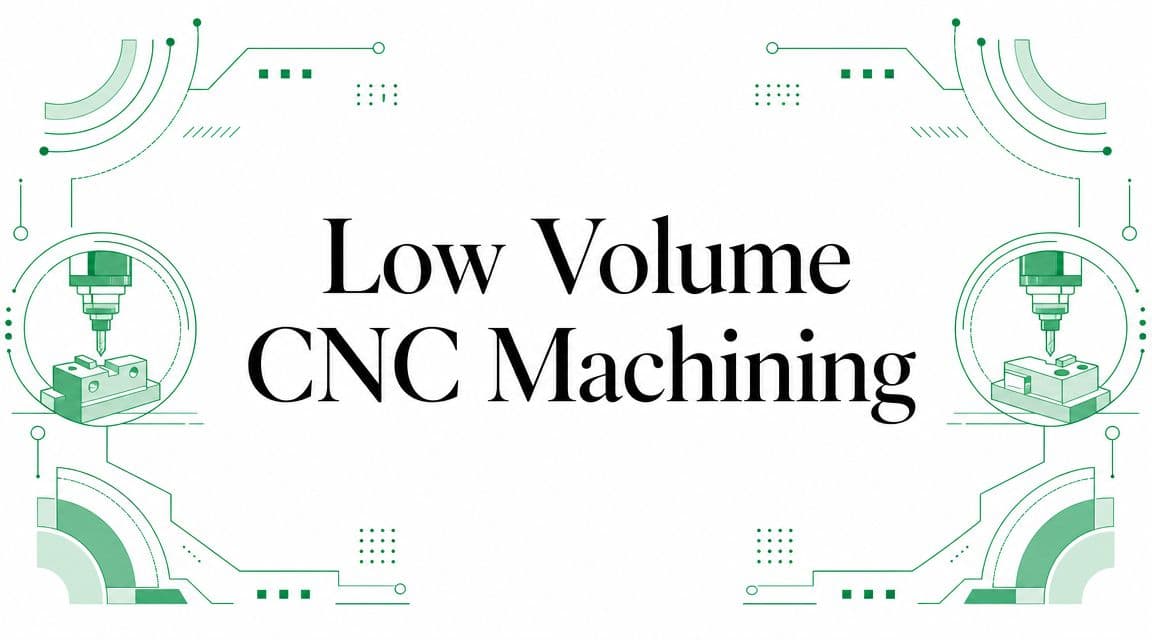 Low Volume CNC Machining